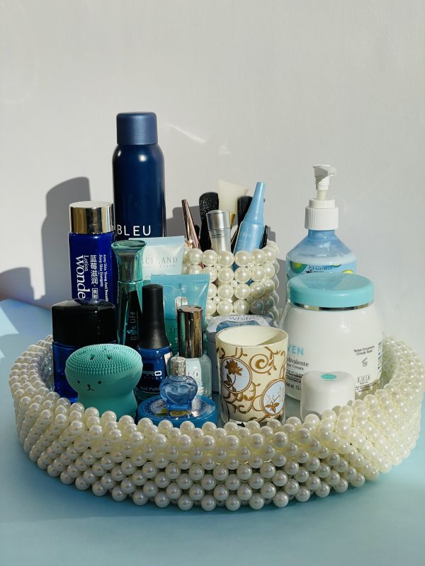 سینی آینه ای مرواریدی 32سانتی - Image 5