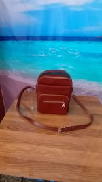 کیف چرم مردانه طرح آریا - Image 2