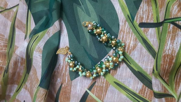 دستبند مجلسی دست ساز مدل کریستال - Image 3